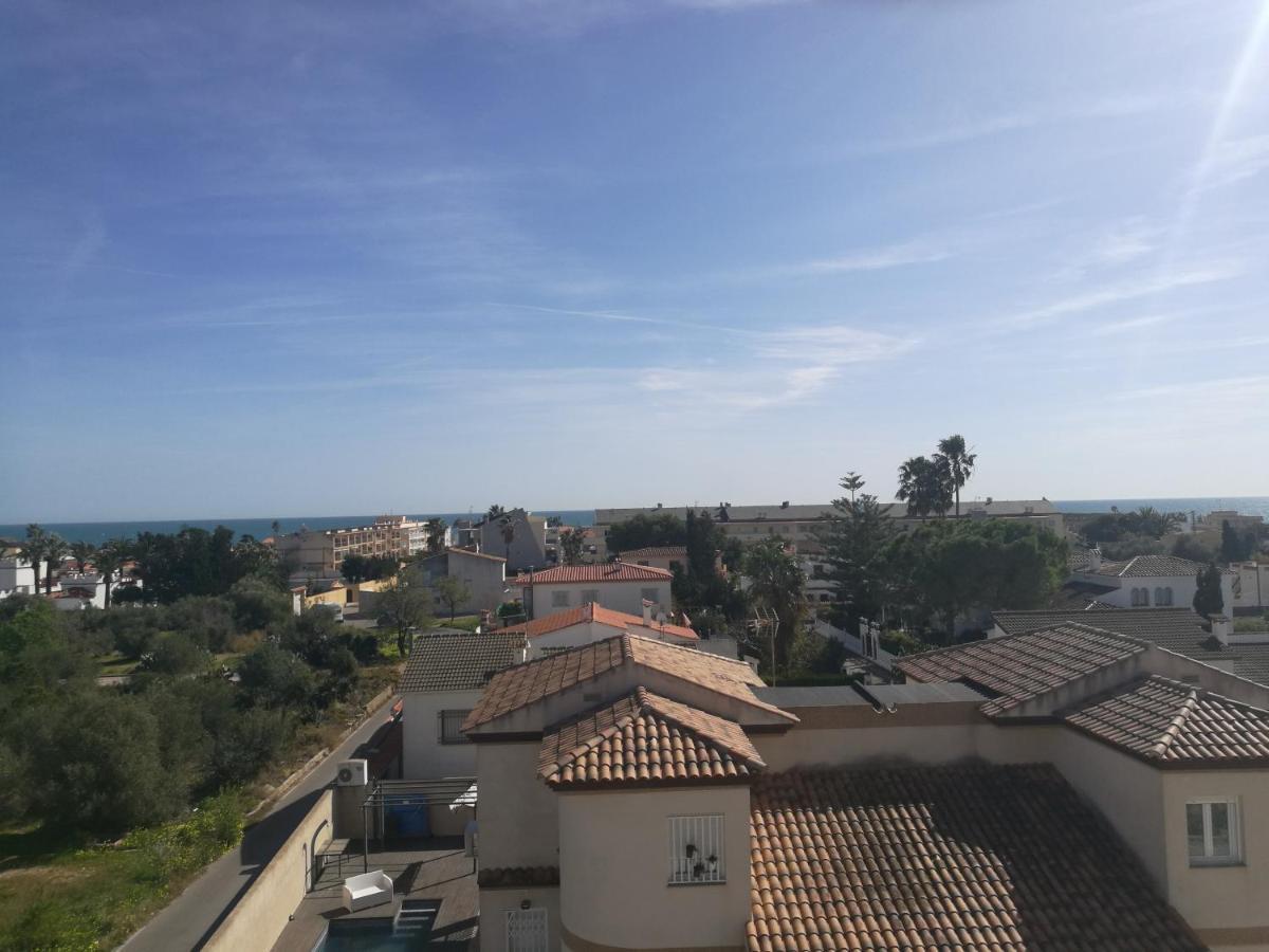 Apartamento Con Piscina Y Terraza Con Vista Al Mar Vinarós Luaran gambar